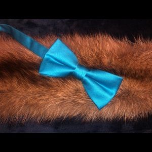 Light Blue Pre-Tied Bow Tie